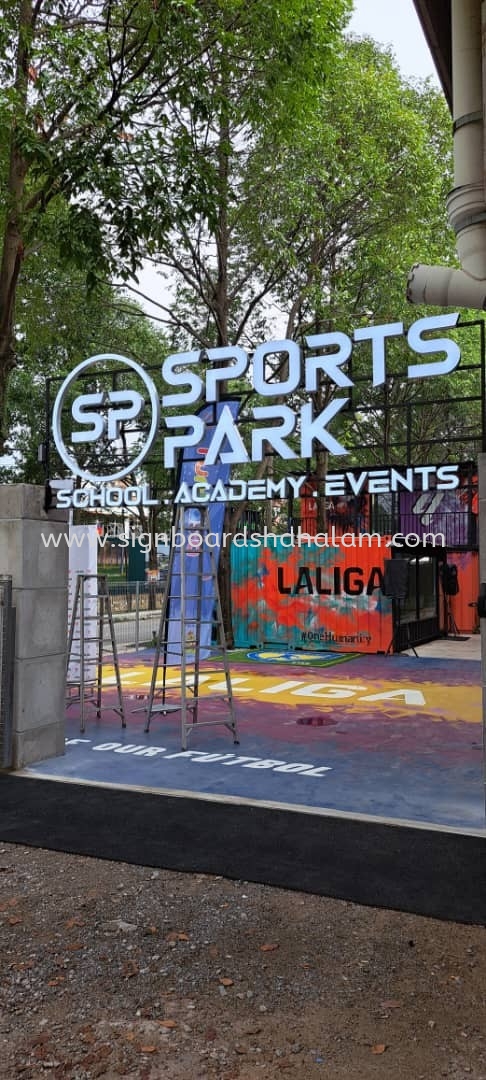 Sports Park - 3D LED Frontlit Signage at KL