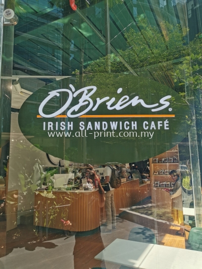 O'Briens - Laser Cut Out 3D Acrylic 