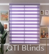 Zebra Blinds - Purple Classic Zebra Blinds