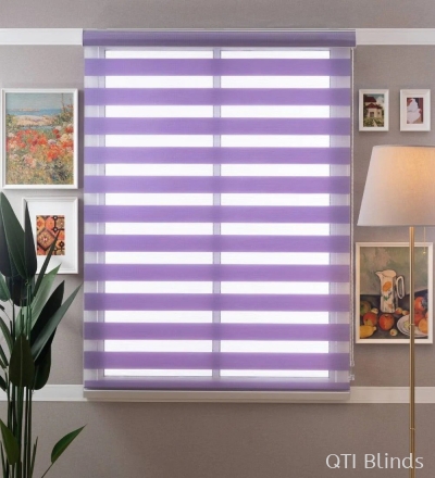 Zebra Blinds - Purple