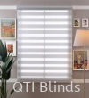 Zebra Blinds - Grey Classic Zebra Blinds