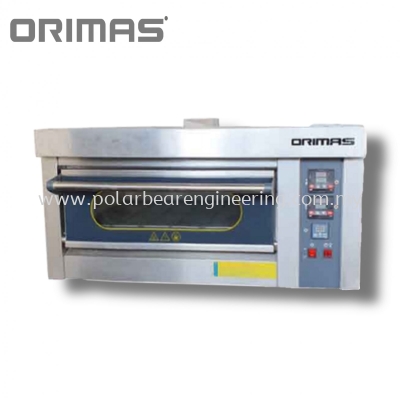 ORIMAS GAS OVEN INDUSTRY 1 DECK 1 TRAY