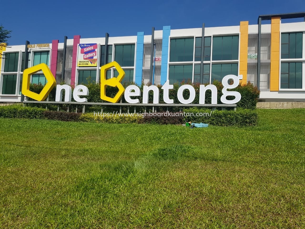 ONE BENTONG EG CONCEAL SIGNAGE AT BENTONG TOWN BENTONG PAHANG MALAYSIA