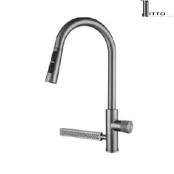 Itto Kitchen Pull Out Tap IT-W2023J5-GM (Gun Metal)