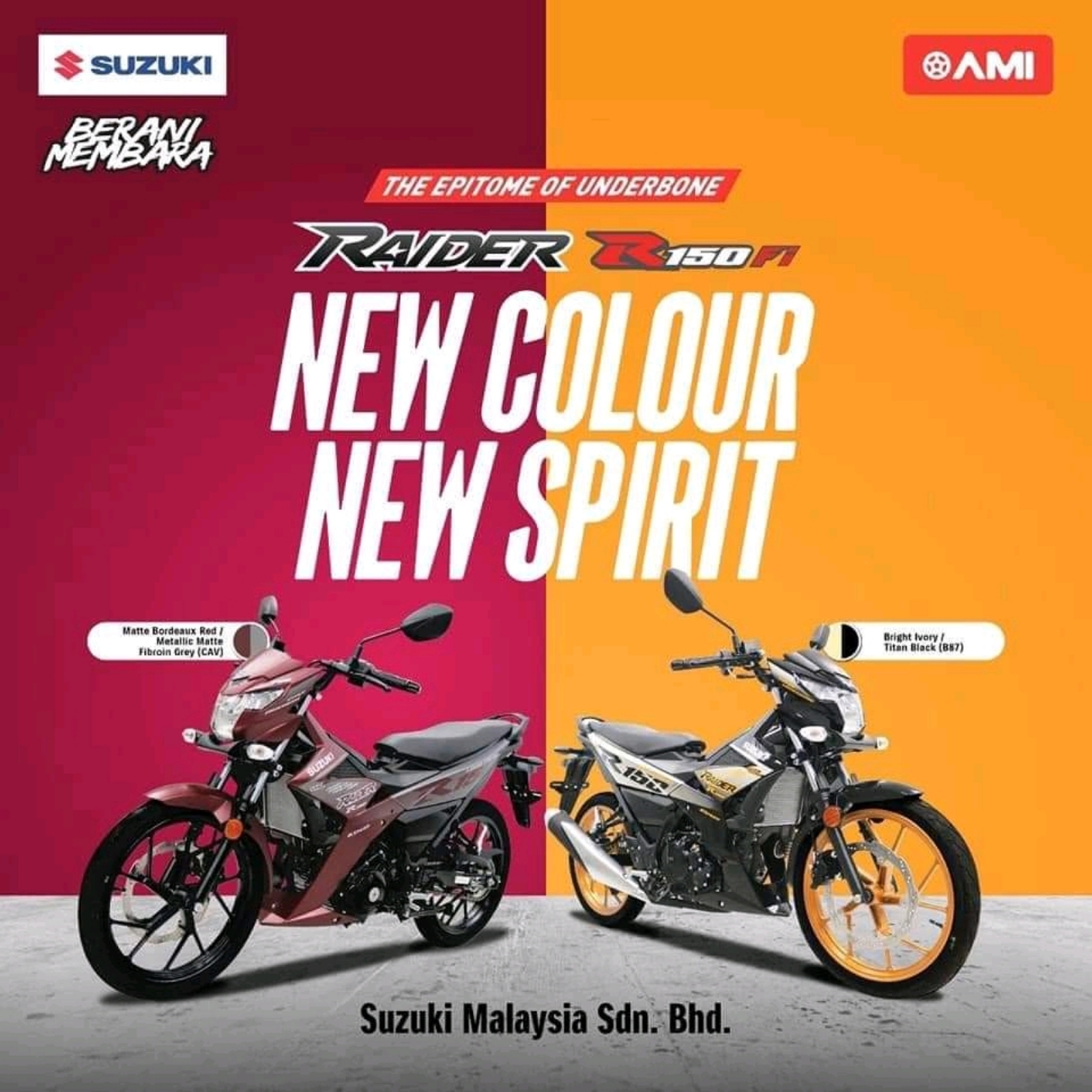 SUZUKI RAIDER R150 NEW COLOUR 2023