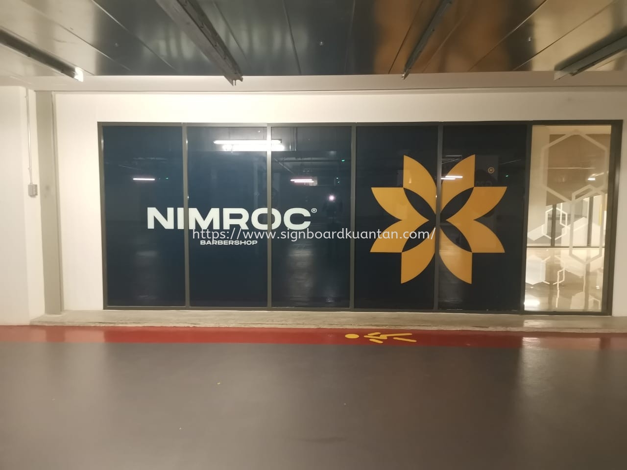 NIMROC HOLDINGS SDN BHD GLASS STICKET AT HUTAN MELINTANG BAGAN DATUK PERAK MALAYSIA