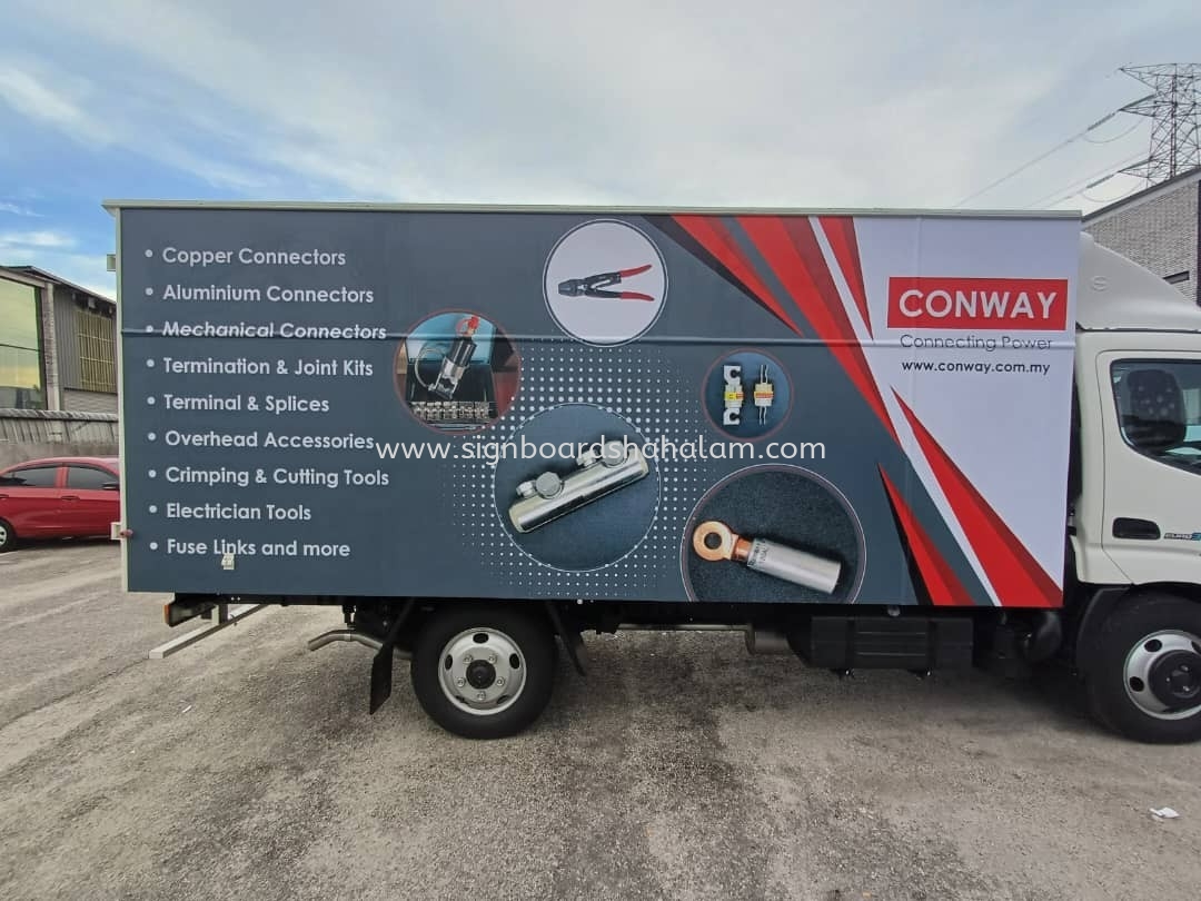 Commercial Truck Printing Service at Tun Hussein Onn, Cheras, Balakong, Kajang.