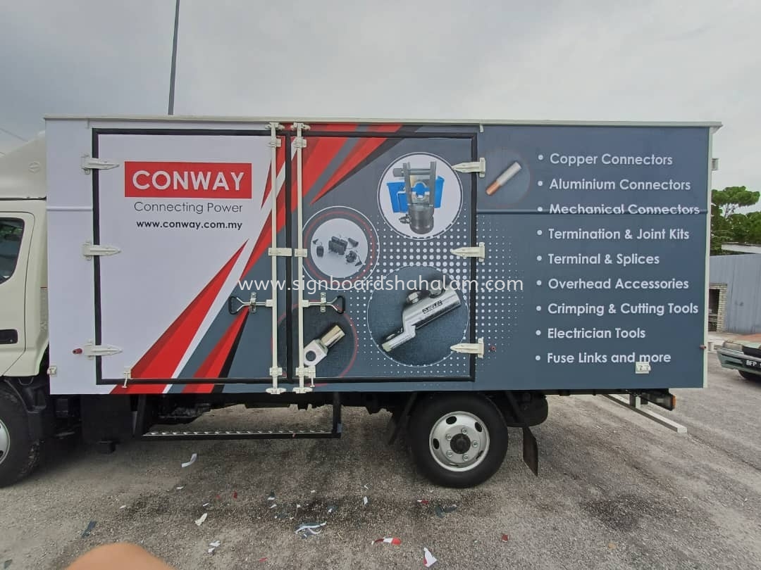 Conway - Truck Lorry Sticker 