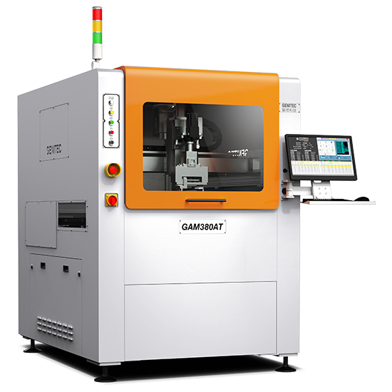 GAM 380AT In line Automatic PCB Router Machine GENITEC PCB Separator Gam 380at in line automatic pcb router machine genitec pcb separator