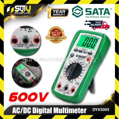 SATA DY03005 AC/DC Digital Multimeter