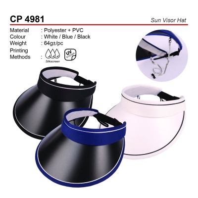 CP 4981 Sun Visor Hat