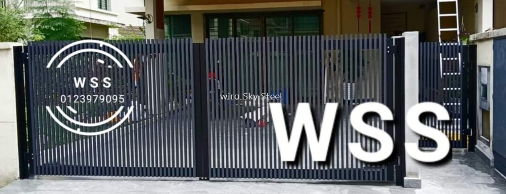 Aluminium Swing Gate Overlap Design