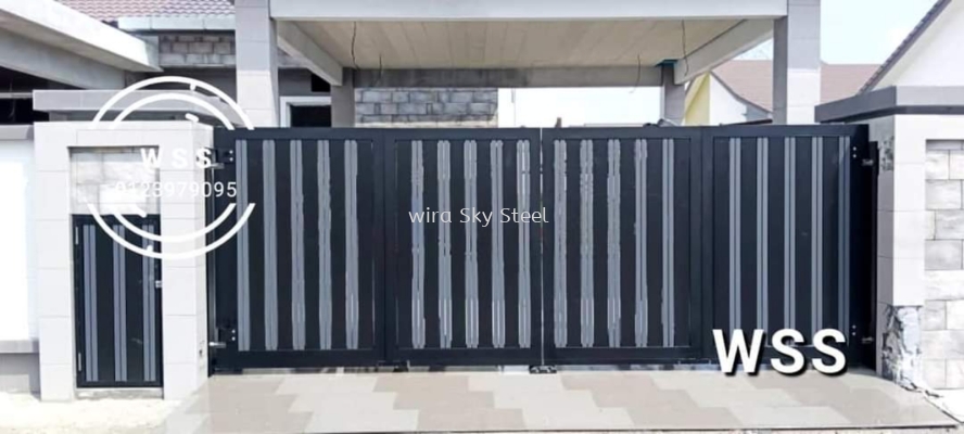 Aluminium Gate Simple Series