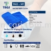TAGS MICROFIBER CLOTH 40CM X 40CM, 10PCS/BAG Wipes