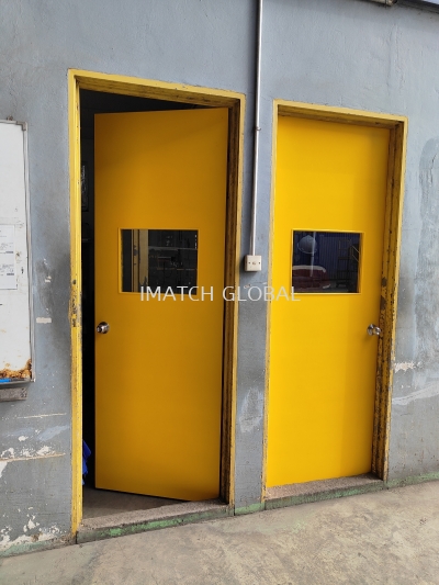 exchange customized door with clear glass 