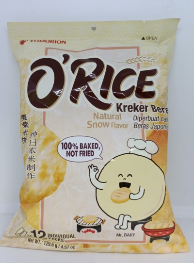 O'RICE SNOW CRACKER-10.8G*12'P