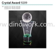 Crystal Award 9209 Golf Series Award