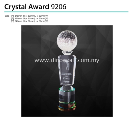 Crystal Award 9206