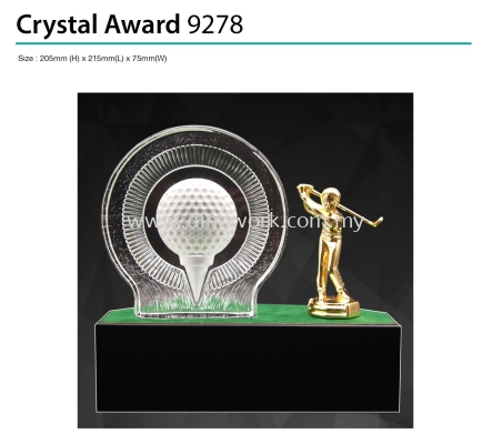 Crystal Award 9278