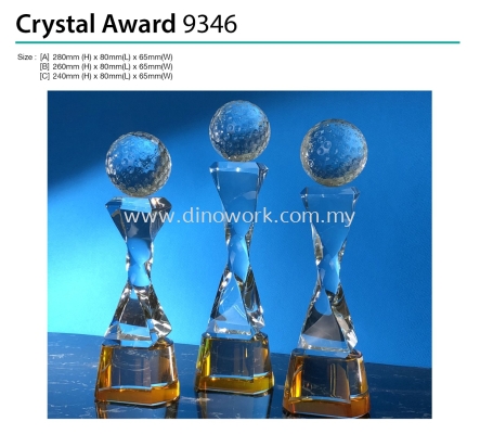 Crystal Award 9346