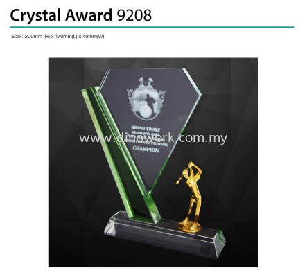 Crystal Award 9208