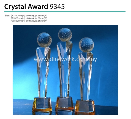 Crystal Award 9345