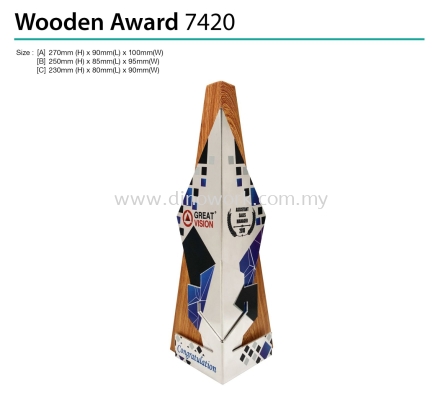 Wooden Award 7420