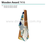 Wooden Award 7416