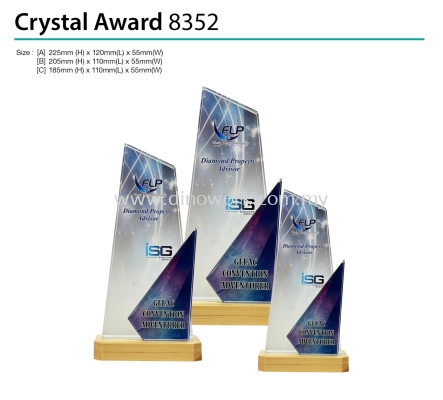 Crystal Award 8352