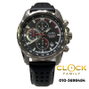 Alba Chronograph Dial Black Mineral Crystal Glass Stainless Steel Case Black Leather Strap Men Watc ALBA
