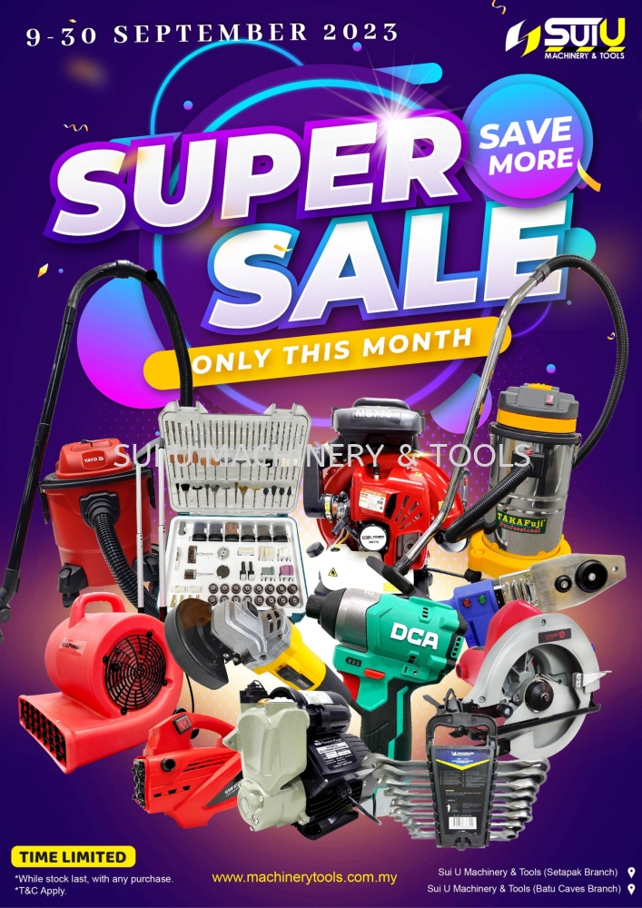 SEPTEMBER SUPER SALE