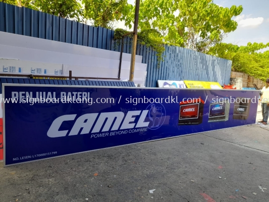 Camel Power Lightbox Signage At Klang 