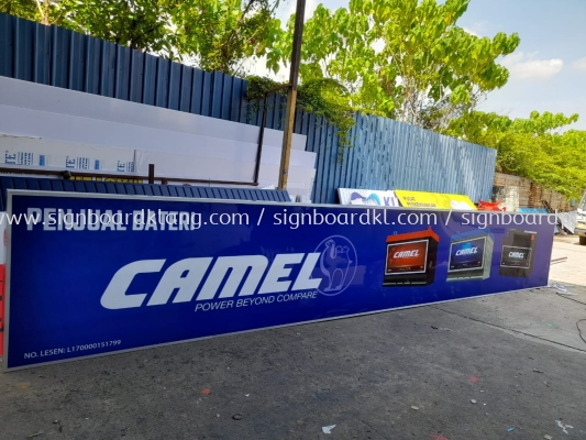 Camel Power Lightbox Signage At Klang 