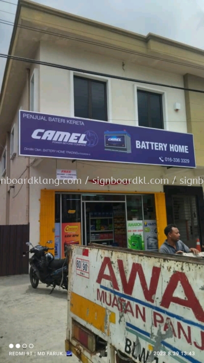 Camel Power Lightbox Signboard At Kuala Lumpur 