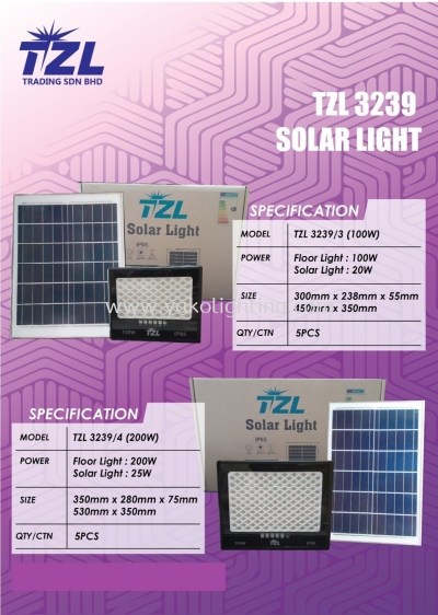 TZL 3239-100W (RM280) & 200W (RM380)