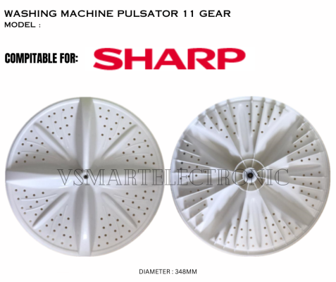 SHARP WASHING MACHINE PULSATOR 35CM 11G