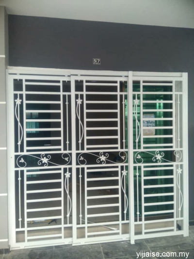 Sliding Door Iron Grille - Skudai