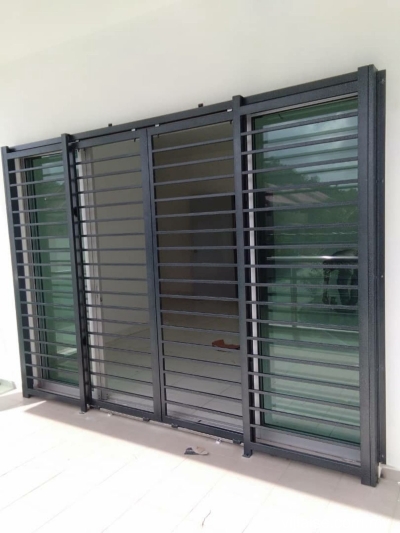 Sliding Door Iron Grille - Skudai