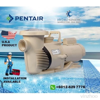 PENTAIR XFK-20 WHISPERFLO XF SWIMMING POOL PUMP 5.0HP TRI PHASE 50-60HZ/TEFC MOTOR -215gpm@50foot