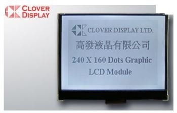 Clover Display CG12864A Module Size L x W (mm) 4.30 x 30.14