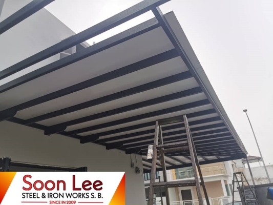 Awning Panel Komposit Aluminium - Ulu Tiram