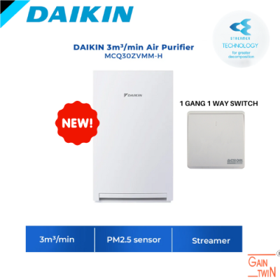 Daikin Air Purifier Model : MCQ30ZVMM-H