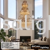 HIGH CEILING MODERN CRYSTAL LIGHT (88255) HIGH CEILING PENDANT LIGHT