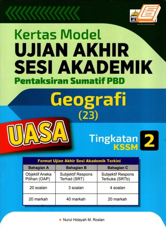 Kertas Model UASA Pentaksiran Sumatif PBD Tingkatan 2 Geografi