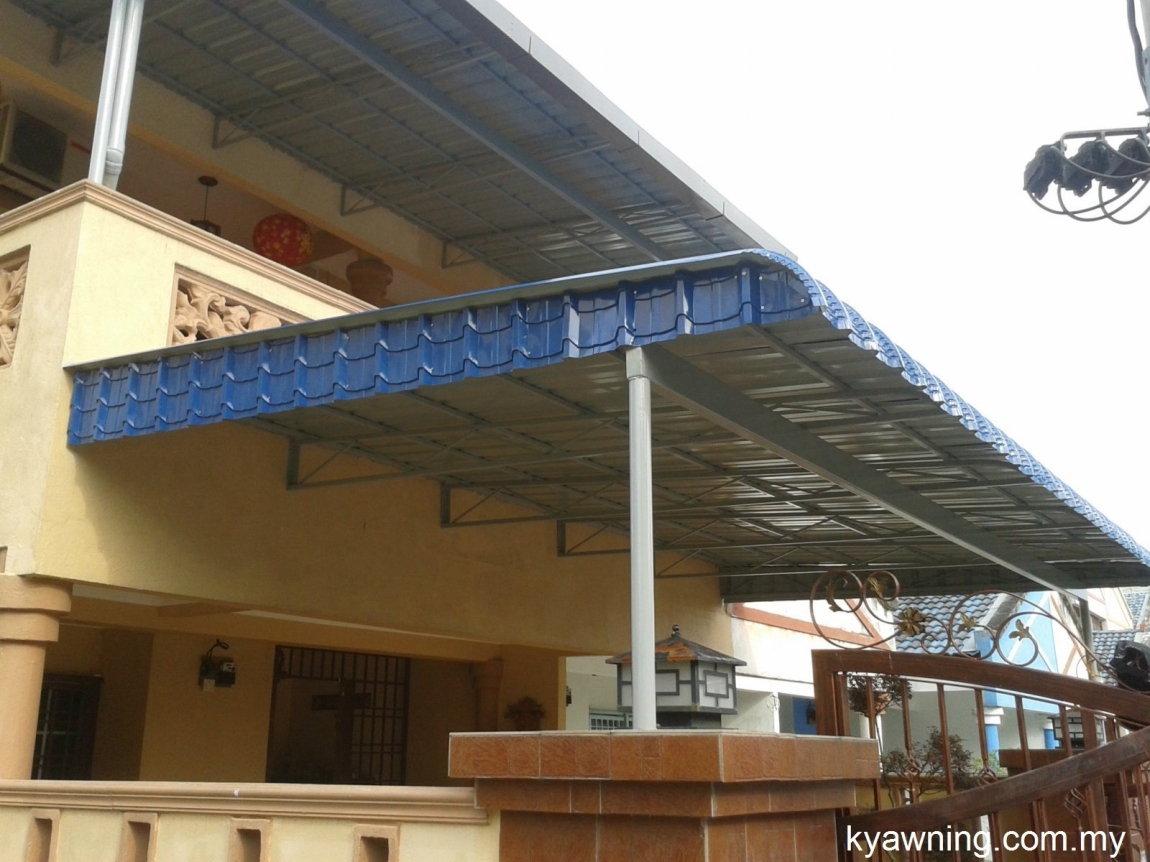 Selangor Metal Awning  Metal Roof / Metal Awning / Zinc Sheet Roofing & Awning Malaysia Reference Renovation Design 