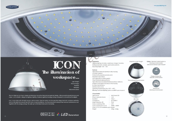 Gruppe Icon LED Highbay Lighting