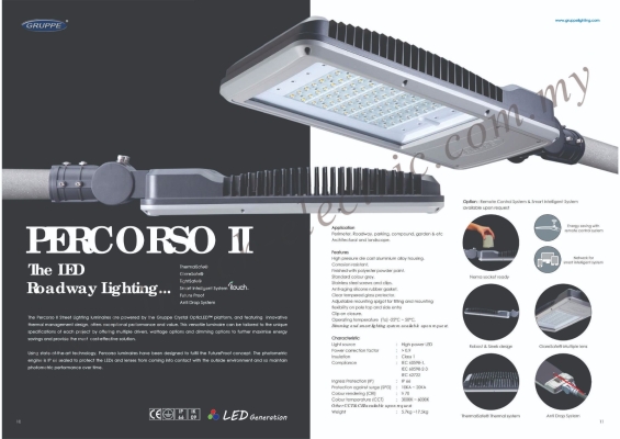 Gruppe Percorso II LED Street Lighting