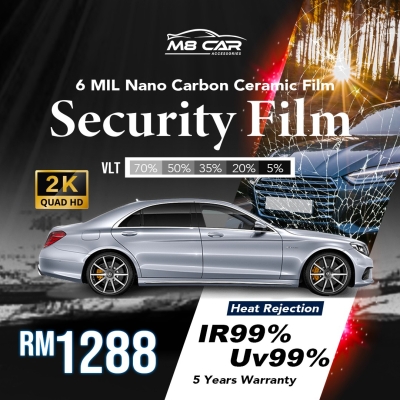 6 MIL Security Film Package B