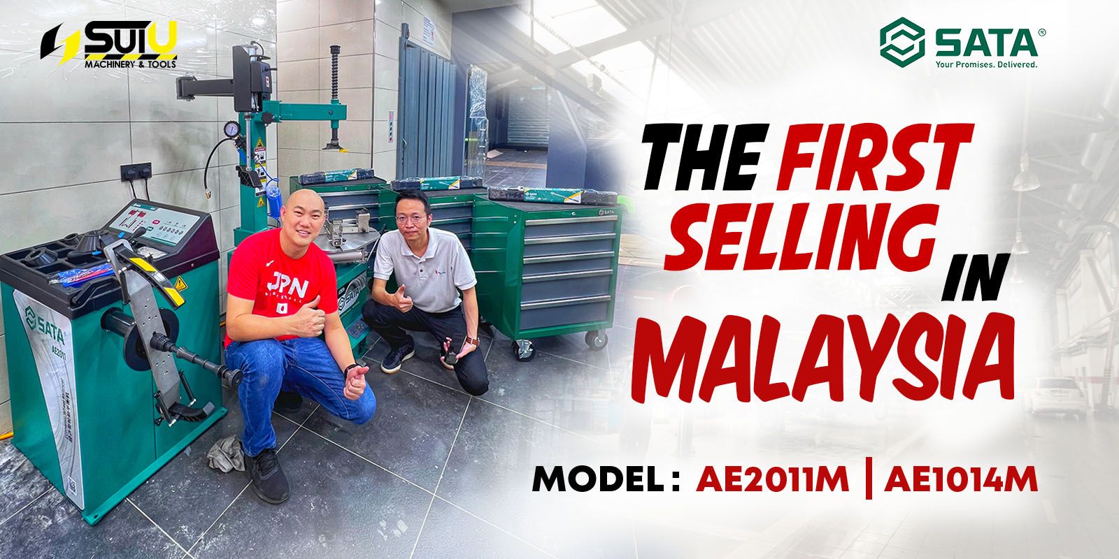 The First Selling in Malaysia | SATA AE2011M | AE1014M