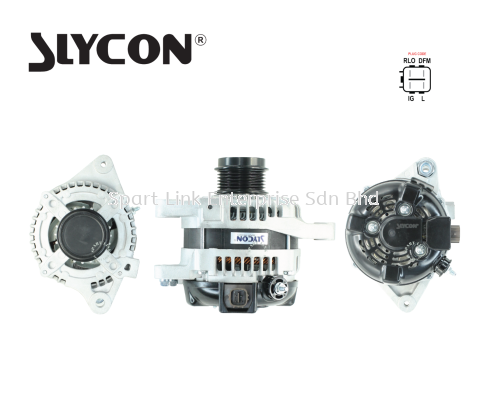 Alternator Toyota Wish 1.8 ZGE20 RLO Y2009-2017 (SLYCON) 12V 130A 4Pin 6PK OAP New